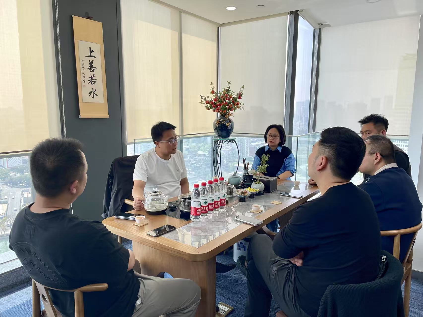 贵阳大数据交易所到访达智数科 共谋数据要素协同发展