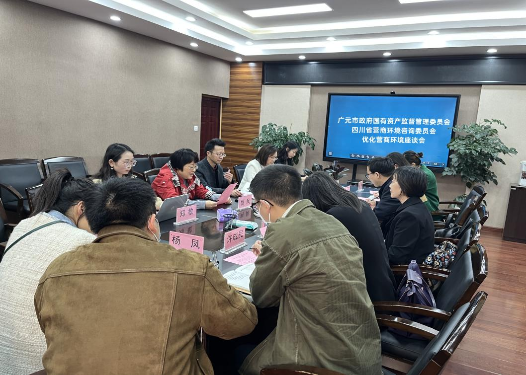 达智数科发挥专业优势，为广元市优化营商环境建言献策